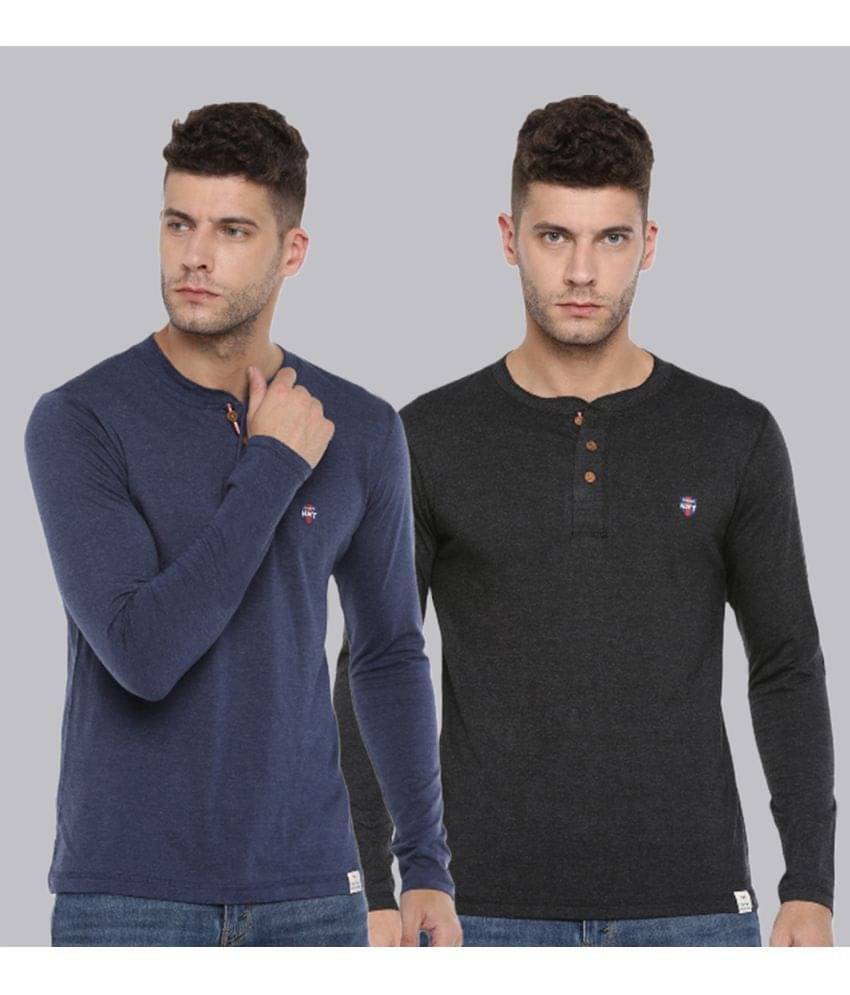 Force NXT - Multicolor Cotton Regular Fit Men's T-Shirt ( Pack of 2 ) Force NXT - Multicolor Cotton Regular Fit Men's T-Shirt ( Pack of 2 )