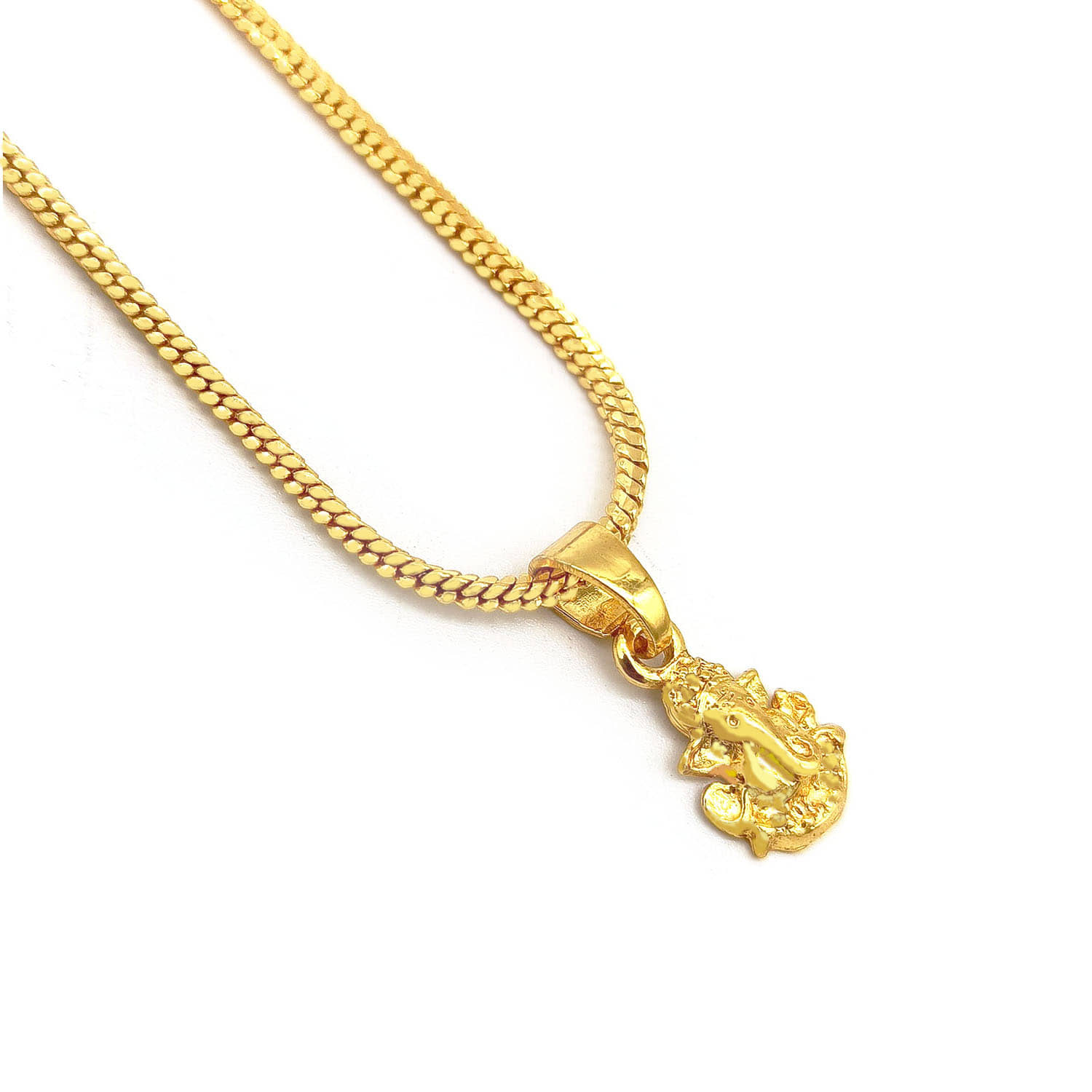 Jewarhaat - Golden Pendant ( Pack of 1 )