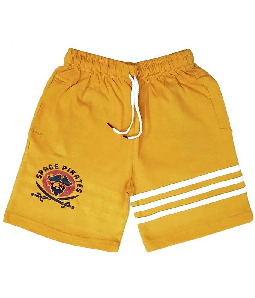 atlans Pack of 5 Cotton Blend Shorts For Boys ( Black )