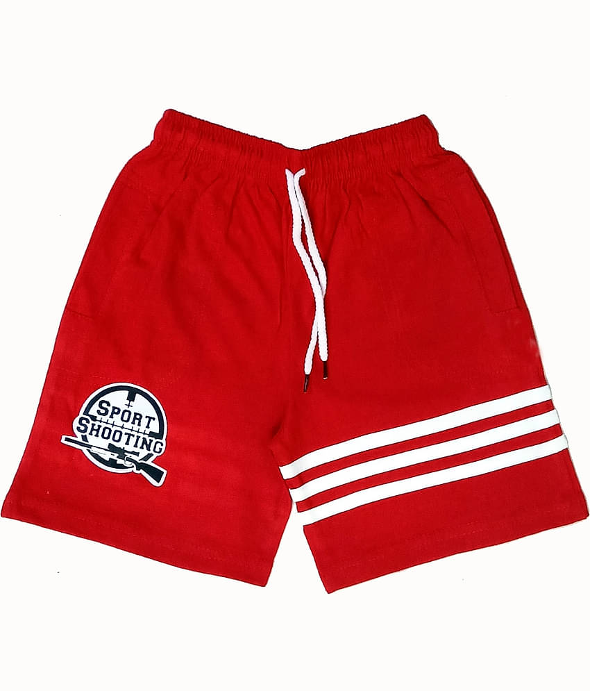 atlans Pack of 5 Cotton Blend Shorts For Boys ( Black )