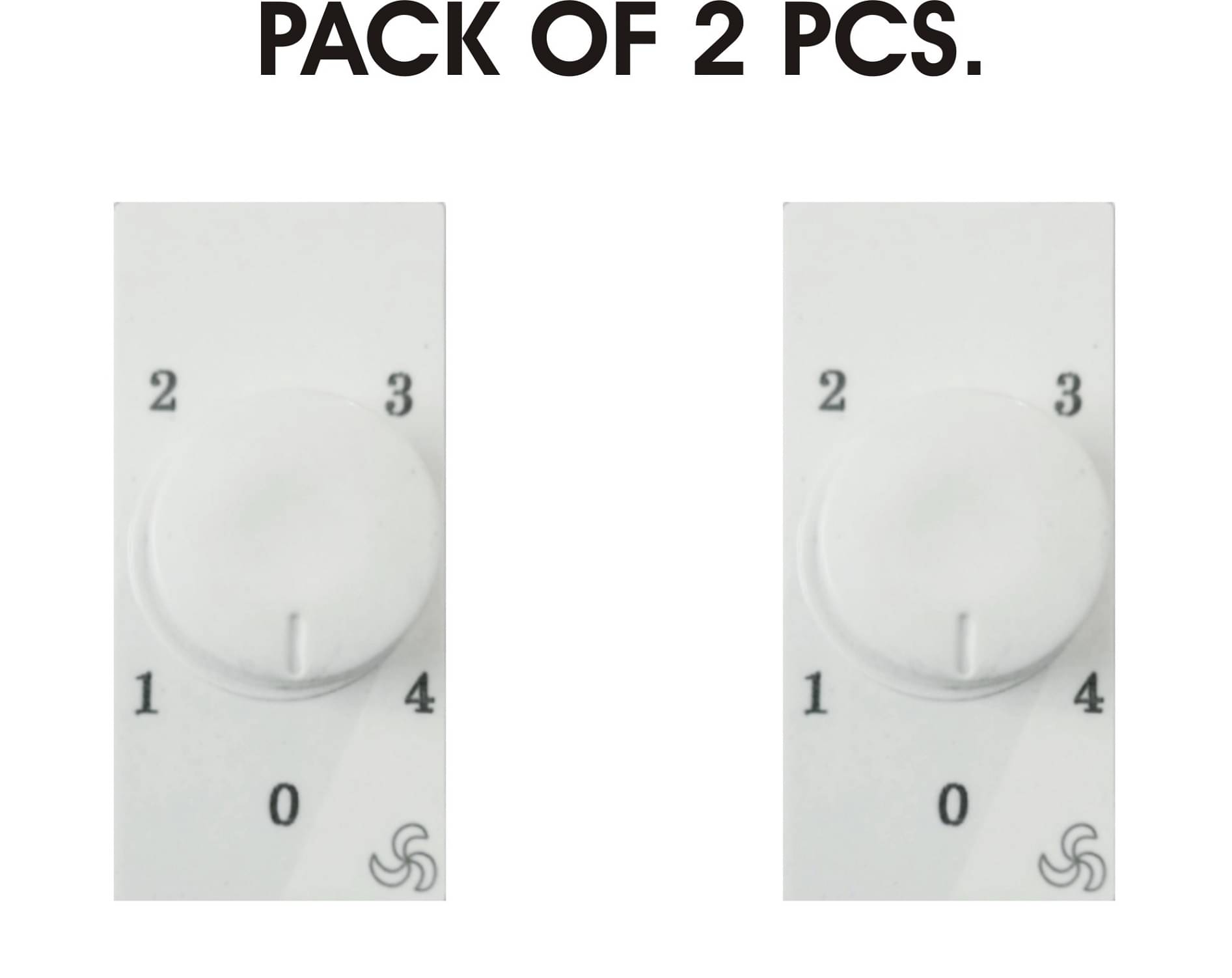     			SUNBELL Fan Regulators 1 Module (Pack of 2)
