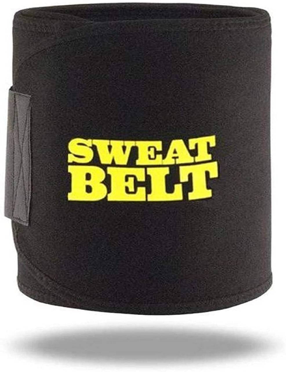     			Horse Fit -Slim & Sweat Belt for Men and Women|Body Shaper - Free Size (Black Color) 1 Pcs