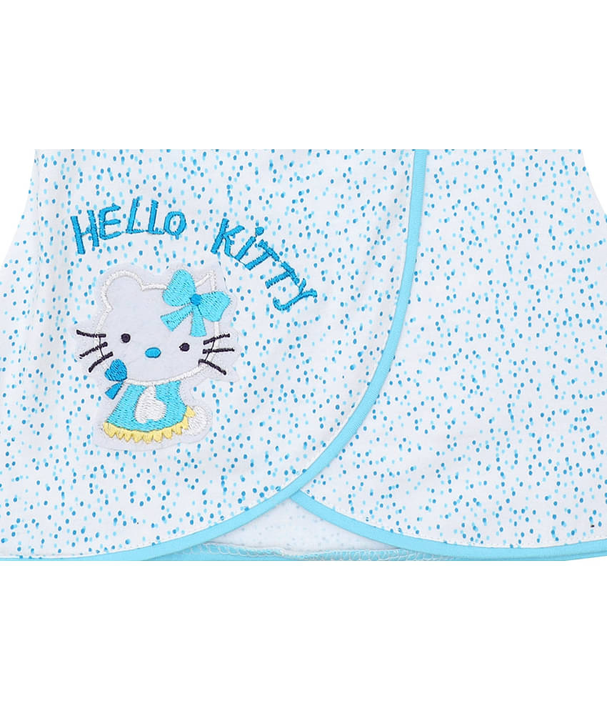 NammaBaby Pack of 1 Baby Girls Cotton Blend Frock ( Blue )