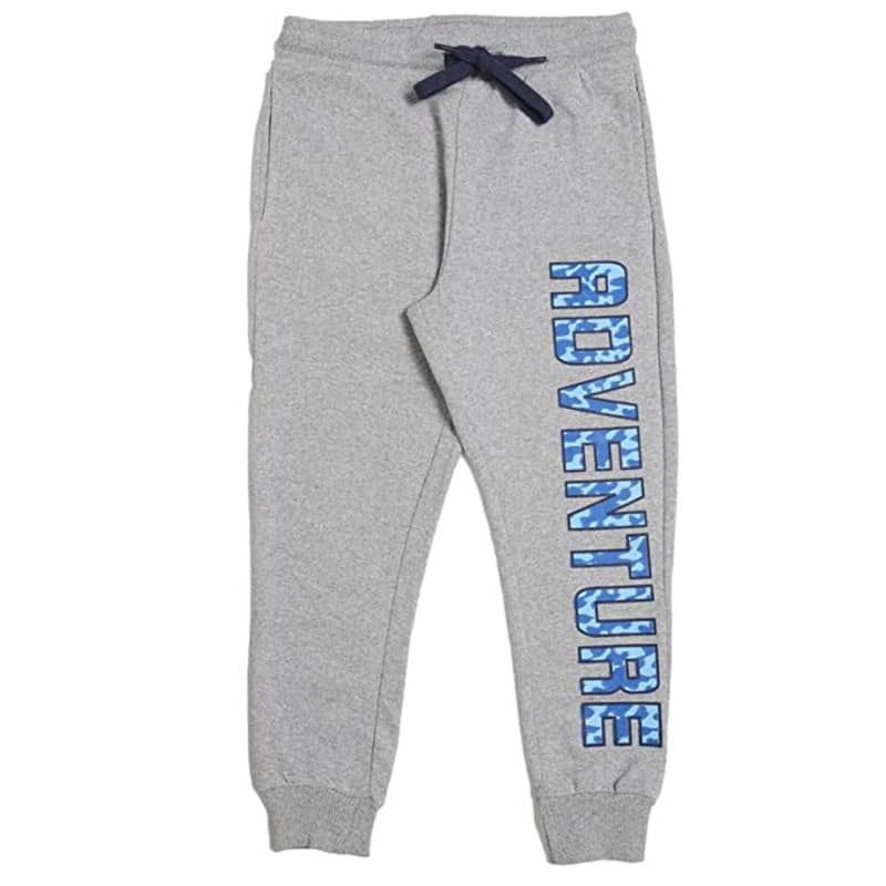 NammaBaby Pack of 1 Boys Fleece Trackpant ( Grey ) - Track Pants | Buy online on ZillyBuy