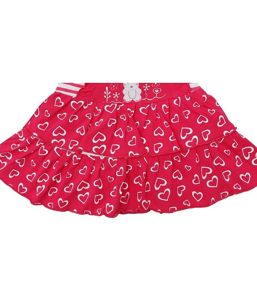 NammaBaby Pack of 1 Baby Girls Cotton Blend Frock ( Pink )