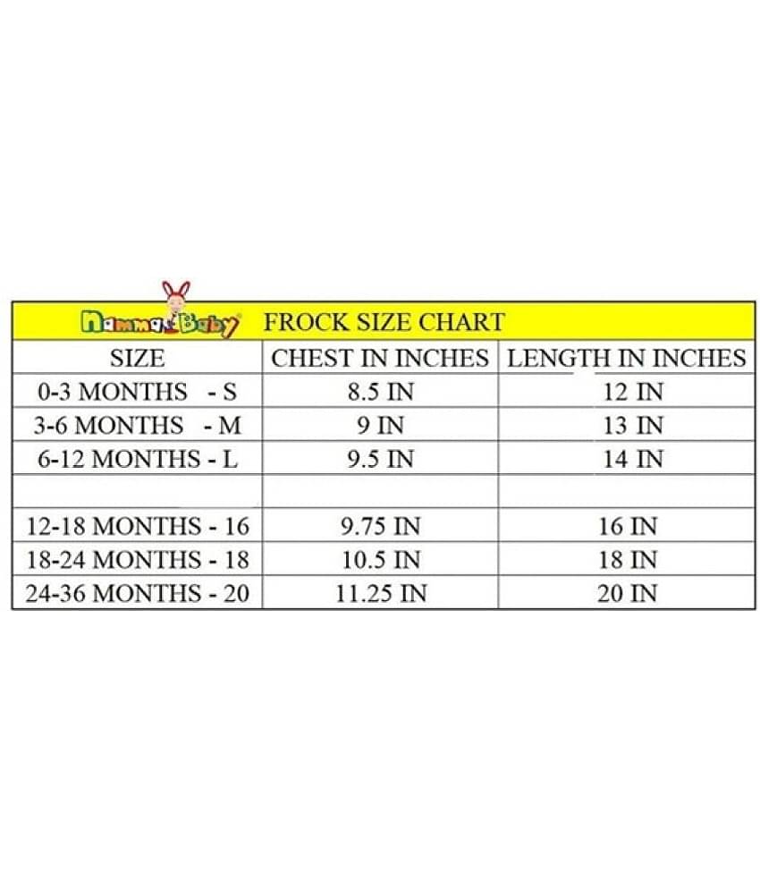 NammaBaby Pack of 1 Baby Girls Cotton Blend Frock ( Pink )