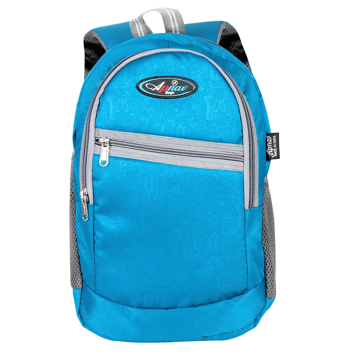 Apnav - Light Blue Polyester Backpack For Kids Apnav - Light Blue Polyester Backpack For Kids