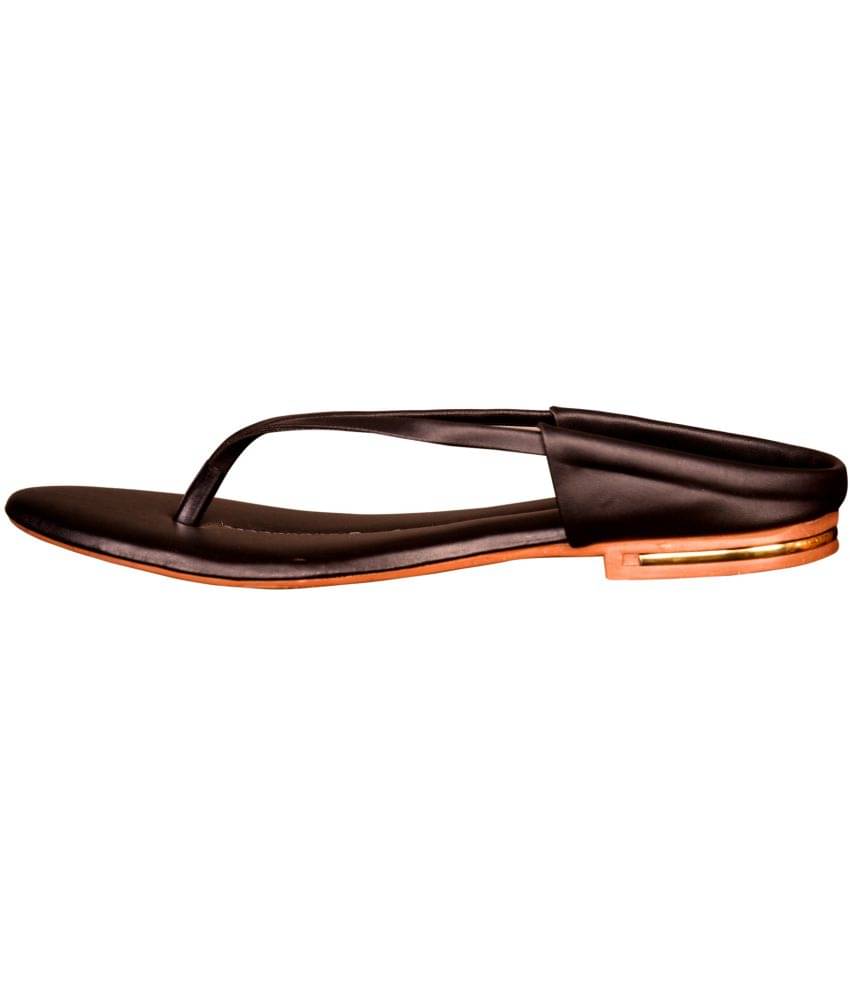     			Footprints - Black Women's Flats
