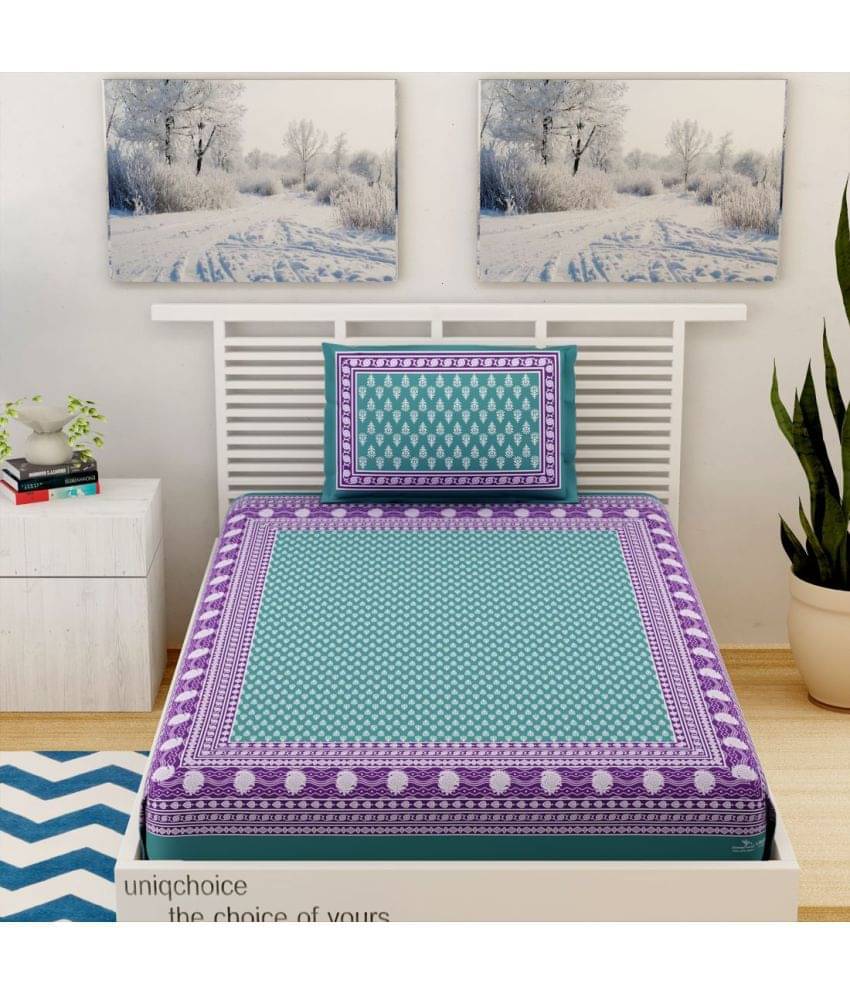 unique choice Cotton Single Bedsheet ( Multicolor ) unique choice Cotton Single Bedsheet ( Multicolor )