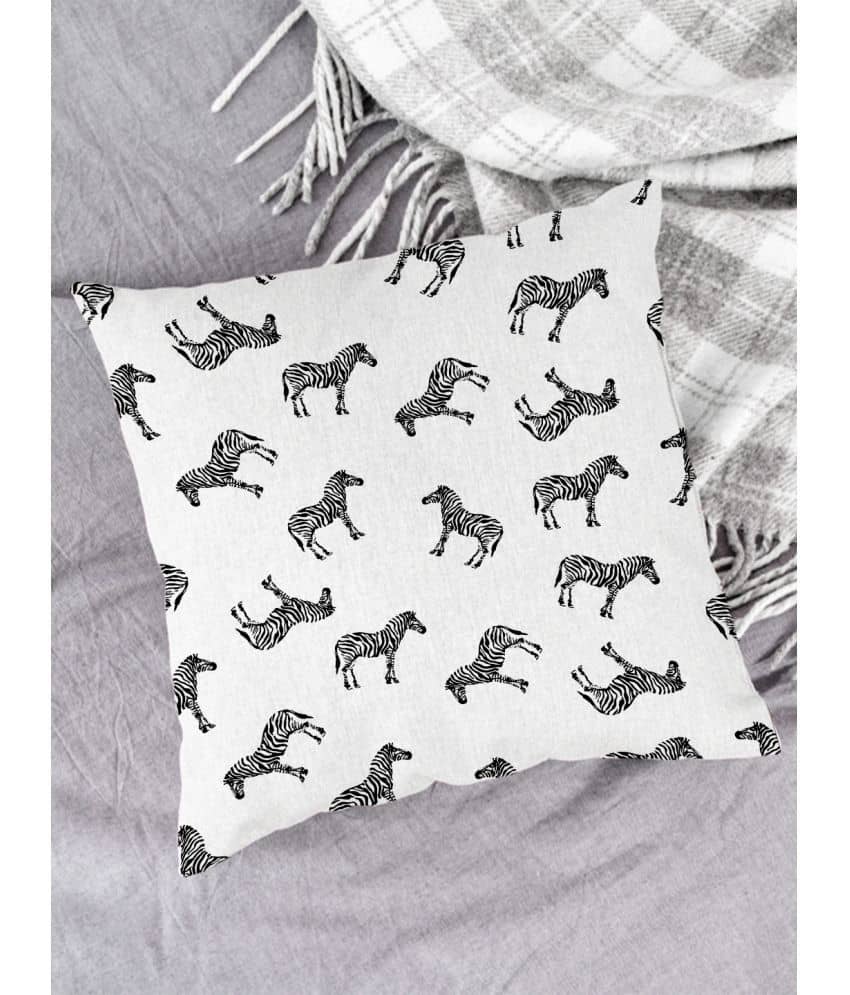Houzzcode Single Gray Pillow Cover