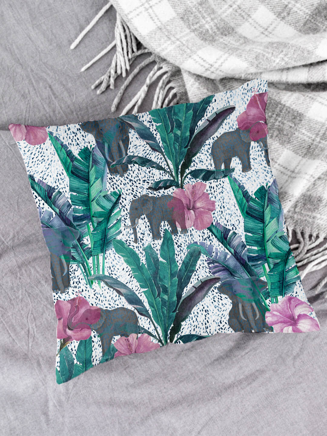 Houzzcode Single Peach Pillow Cover