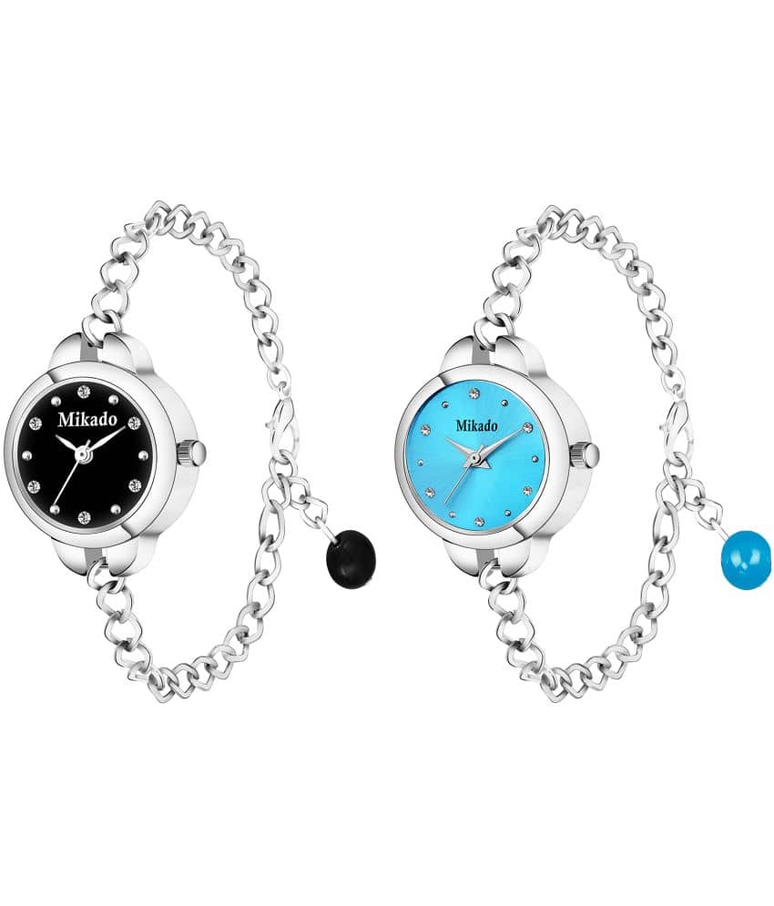 Mikado - Silver Stainless Steel Analog Womens Watch