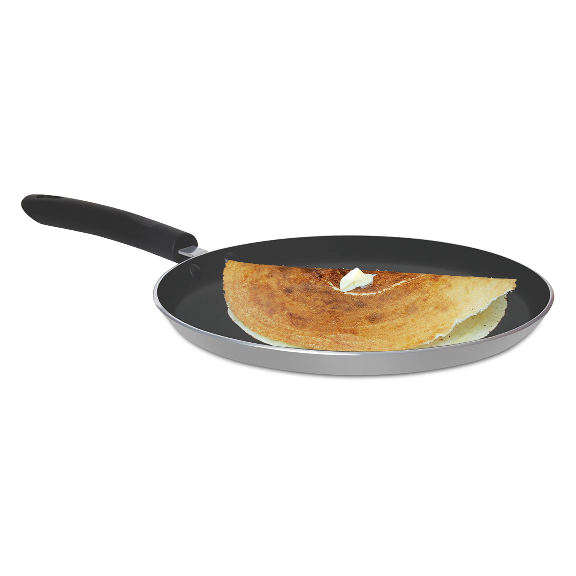     			Milton Pro Cook Black Pearl Induction Omni Tawa, 28 cm