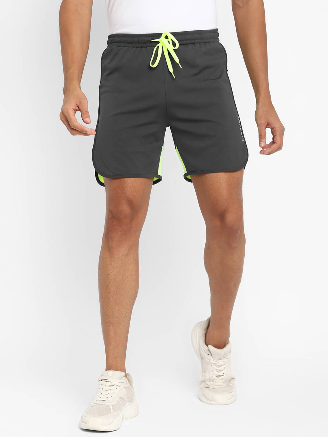     			OFF LIMITS - Grey Polyester Men's Running Shorts ( Pack of 1 )