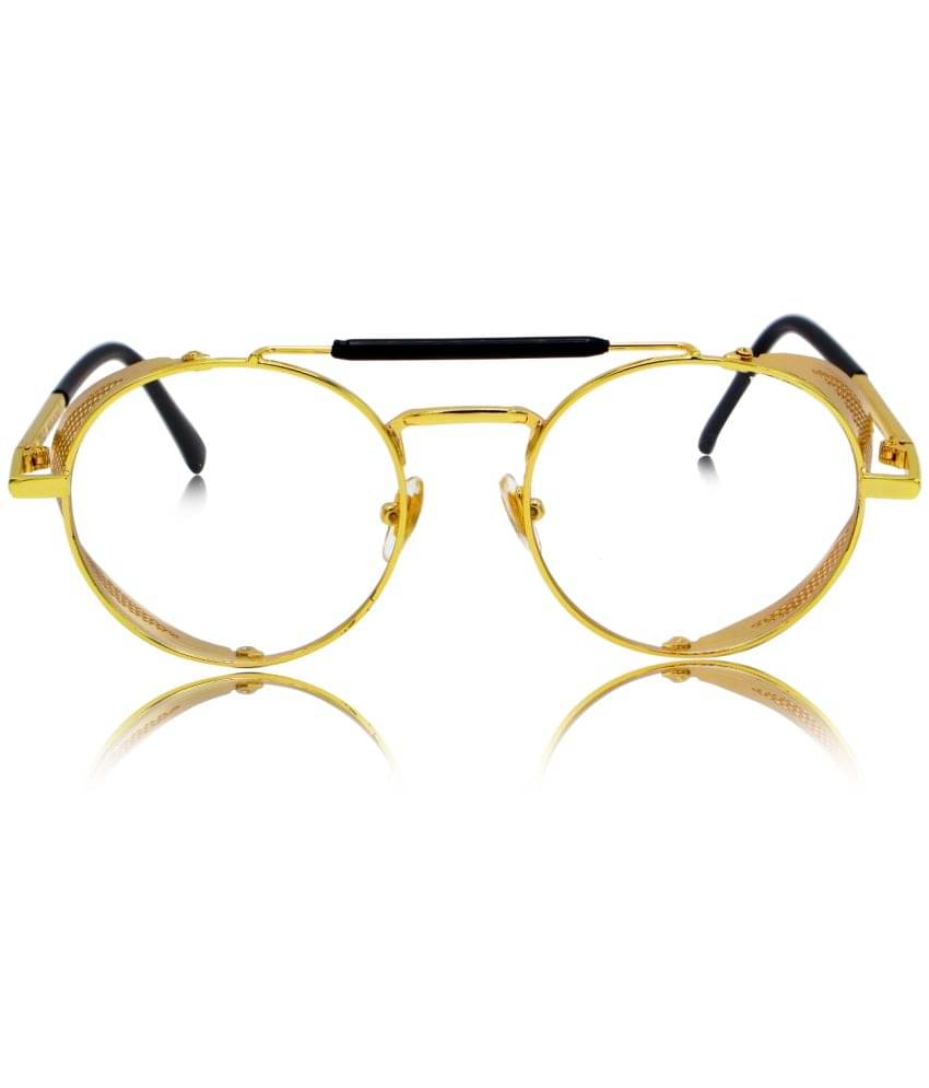 RESIST EYEWEAR Gold Round Sunglasses ( Pack of 1 ) RESIST EYEWEAR Gold Round Sunglasses ( Pack of 1 )