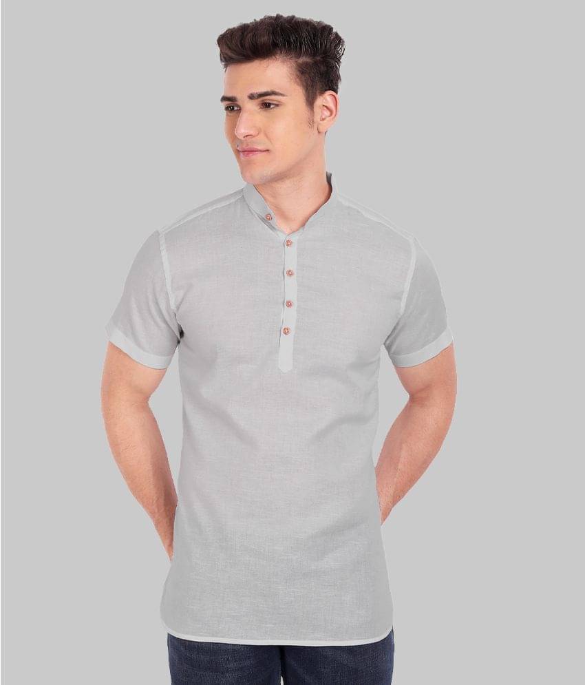 Vida Loca - Grey Cotton Slim Fit Men's Casual Shirt ( Pack of 1 )     			Vida Loca - Grey Cotton Slim Fit Men's Casual Shirt ( Pack of 1 )