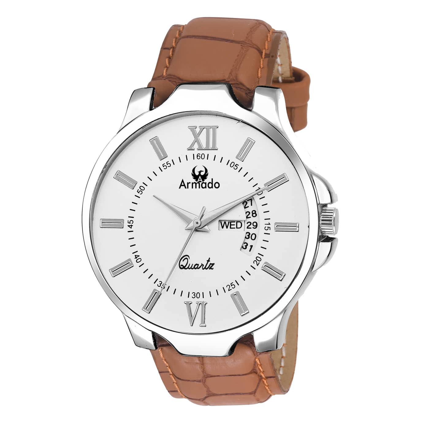 Armado - Brown Leather Analog Men's Watch