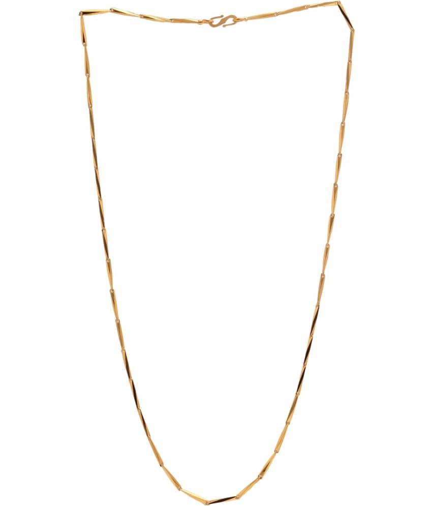 Jewarhaat Gold Plated Chain ( Set of 1 )