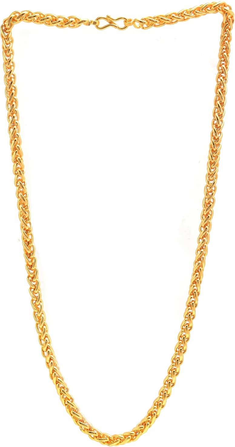 Jewarhaat Gold Plated Chain ( Set of 1 )
