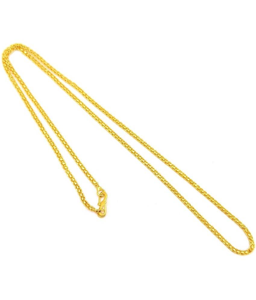 Jewarhaat Gold Plated Chain ( Set of 1 )
