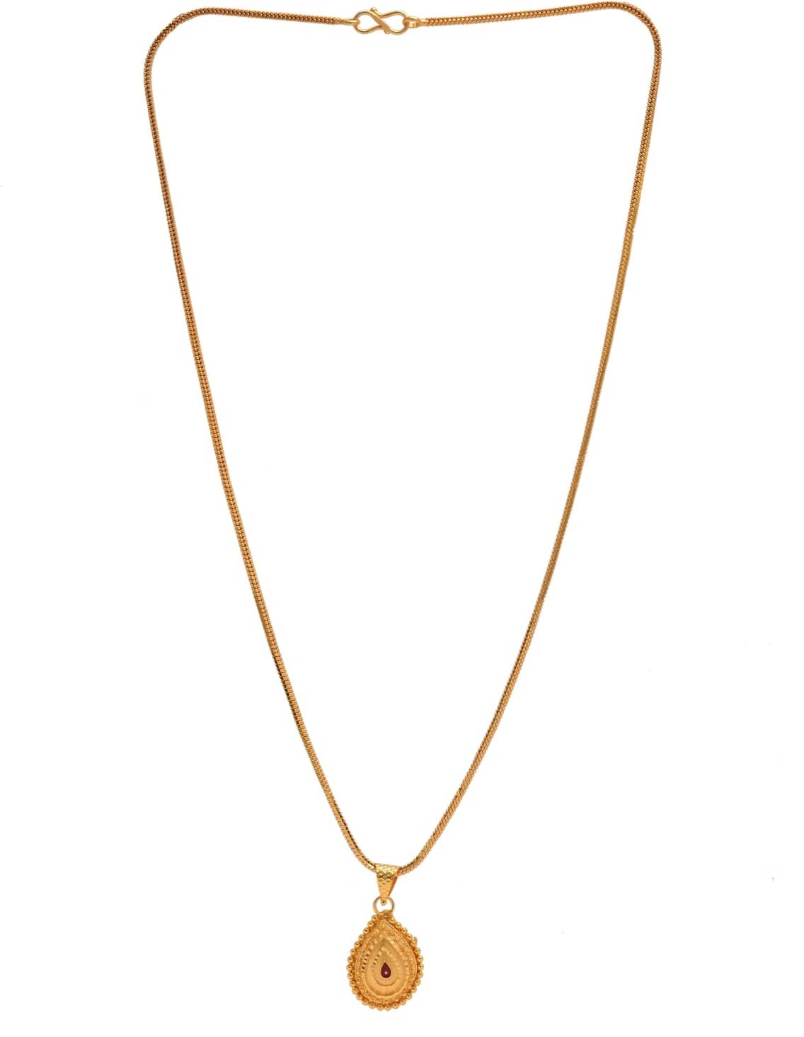 Jewarhaat - Golden Pendant ( Pack of 1 )