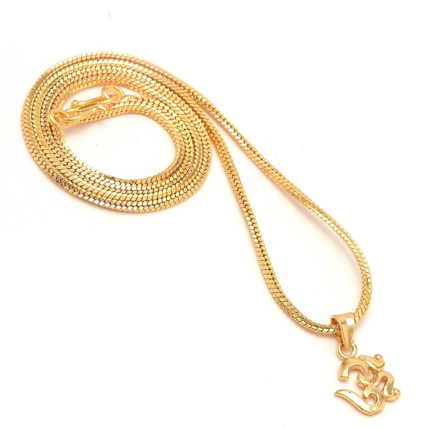 Jewarhaat - Golden Pendant ( Pack of 1 )