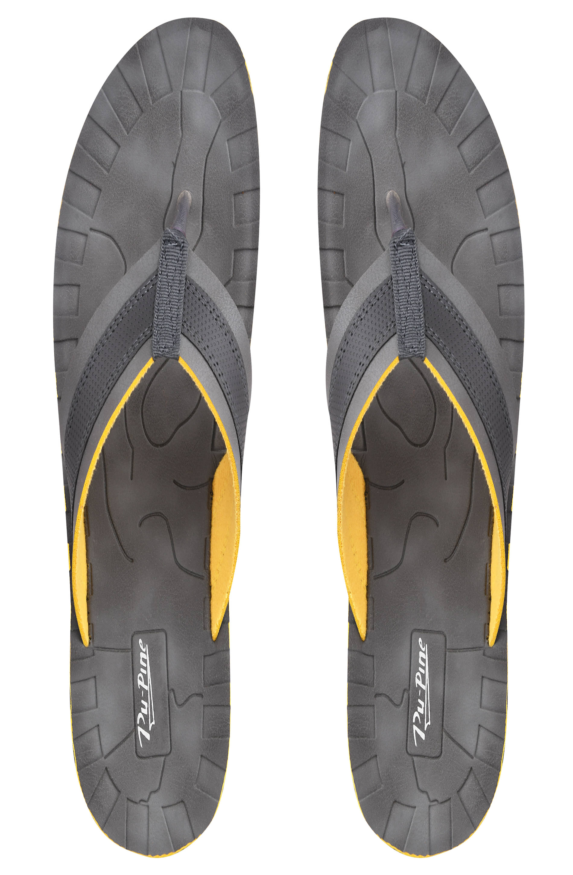     			PUPINE - Yellow Men's Thong Flip Flop