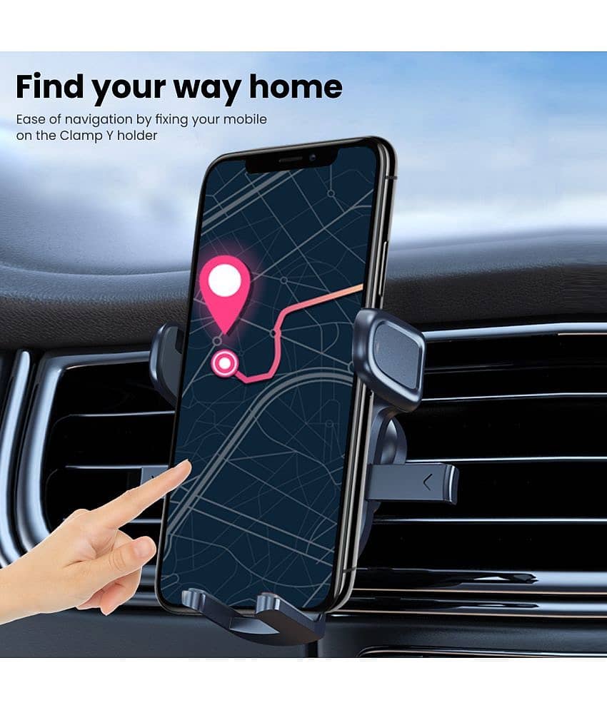 Portronics Clamp Phone Holder For Car Dashboard Portronics