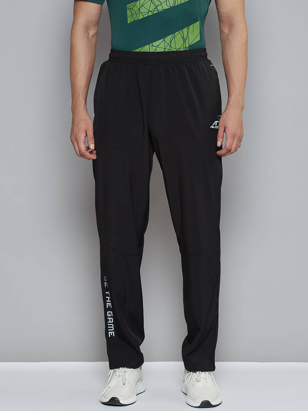     			Alcis - Black Polyester Men's Sports Trackpants ( Pack of 1 )