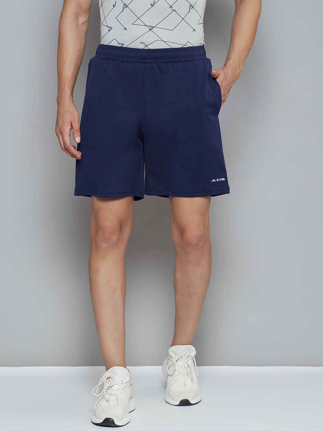    			Alcis - Blue Polyester Men's Running Shorts ( Pack of 1 )