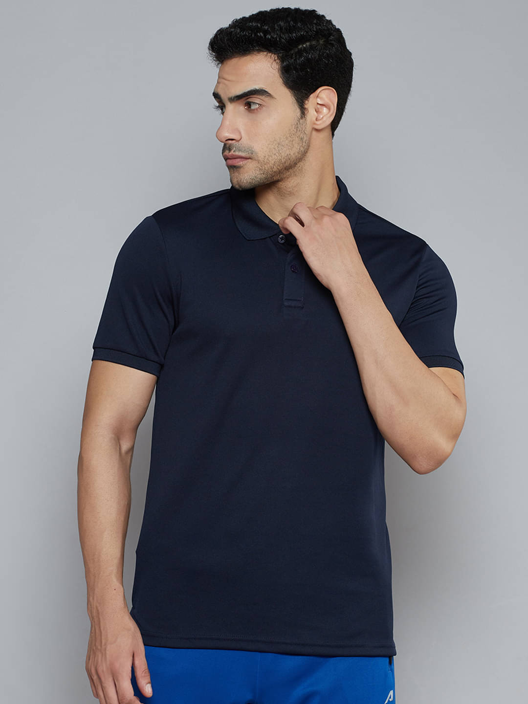     			Alcis - Blue Polyester Slim Fit Men's Sports Polo T-Shirt ( Pack of 1 )