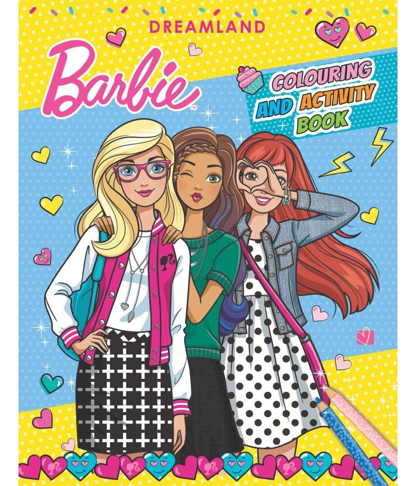     			Barbie Colouring and Activity Book