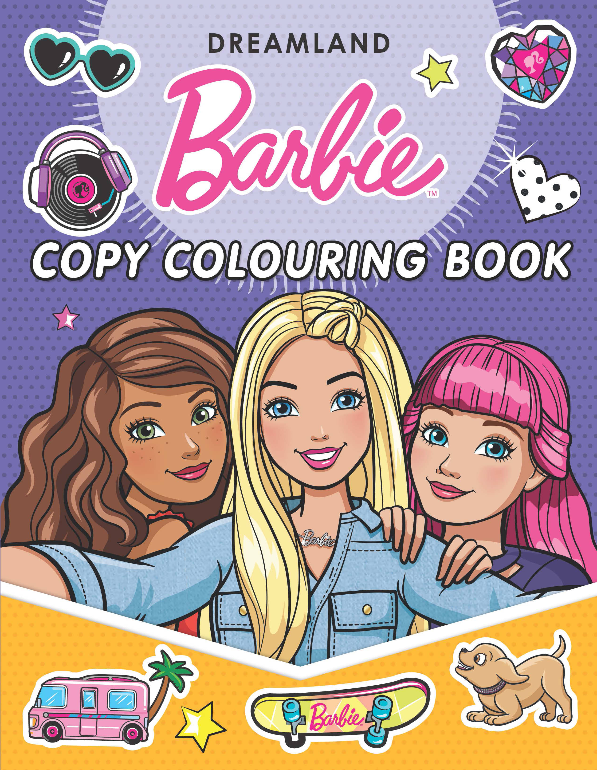 Barbie Copy Colouring Book     			Barbie Copy Colouring Book