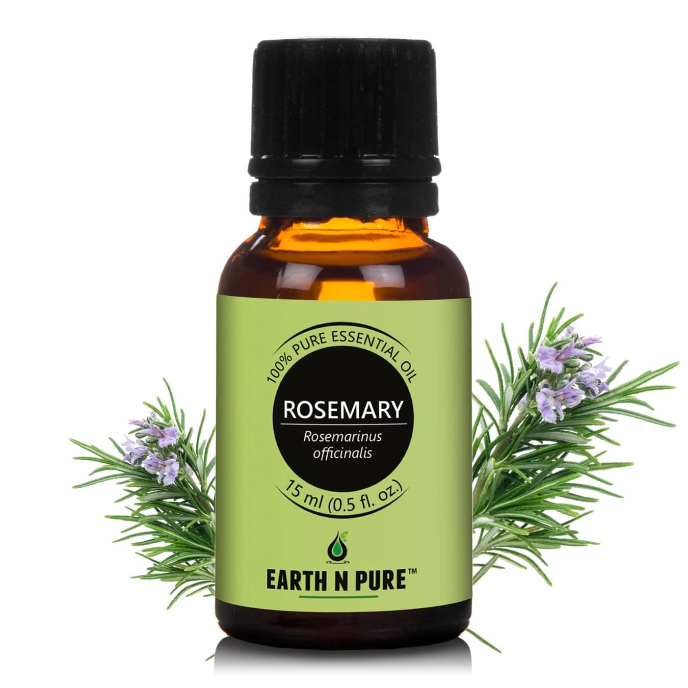 Earth N Pure - Rosemary Essential Oil 15 mL ( Pack of 1 ) Earth N Pure - Rosemary Essential Oil 15 mL ( Pack of 1 )