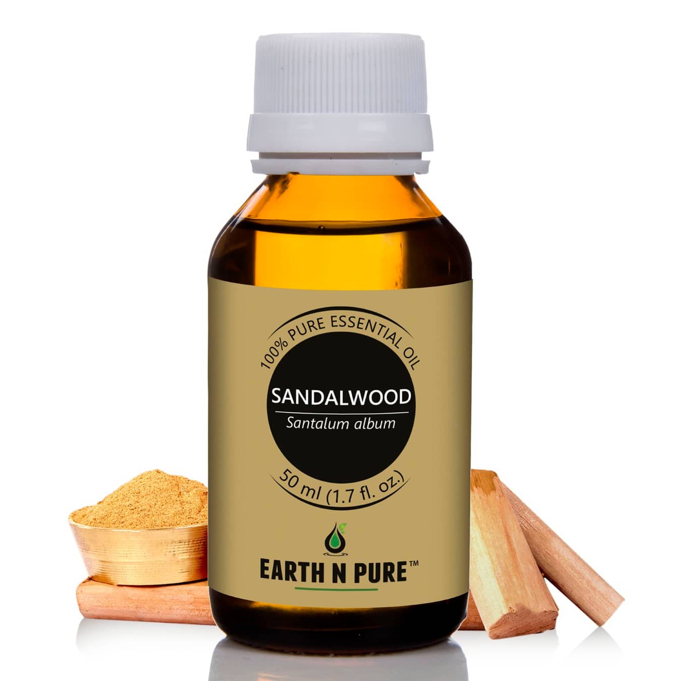 Earth N Pure - Sandalwood Essential Oil 50 mL ( Pack of 1 )