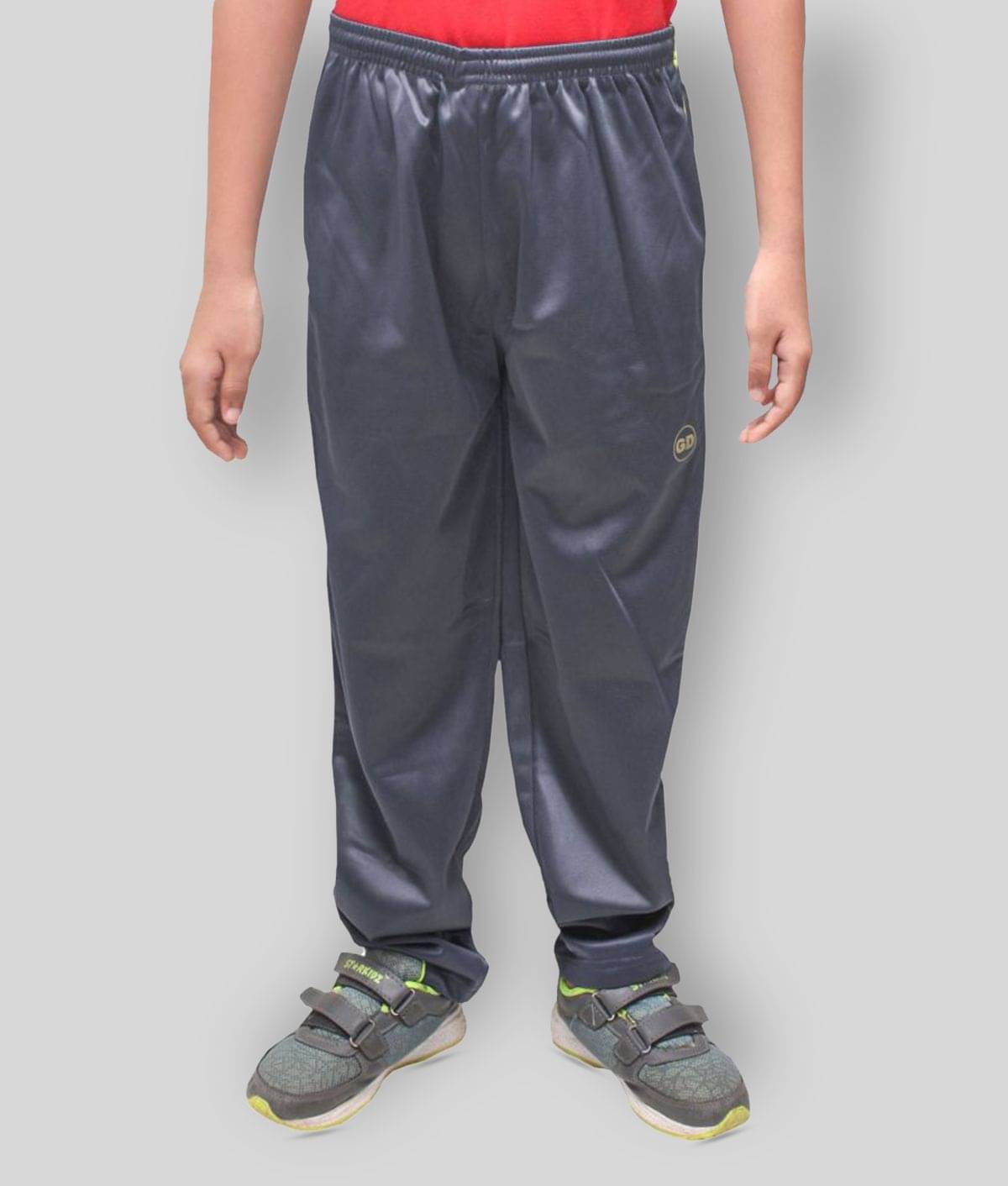     			Goodluck Pack of 1 Boys Polyester Trackpant ( Grey )
