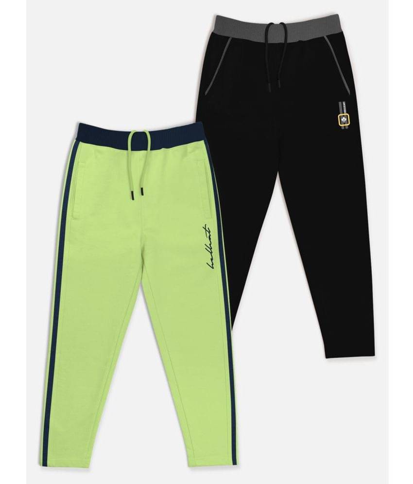     			HELLCAT Pack of 2 Boys Cotton Blend Trackpant ( Multicolor )