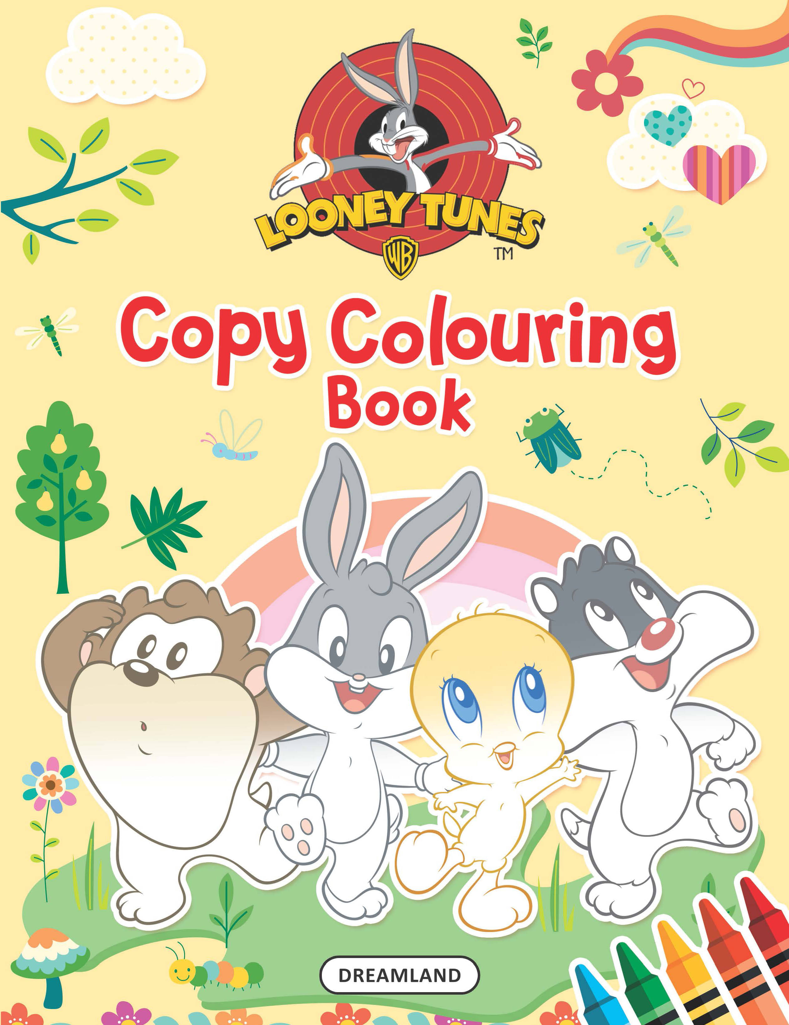Looney Tunes Copy Colouring Book Looney Tunes Copy Colouring Book