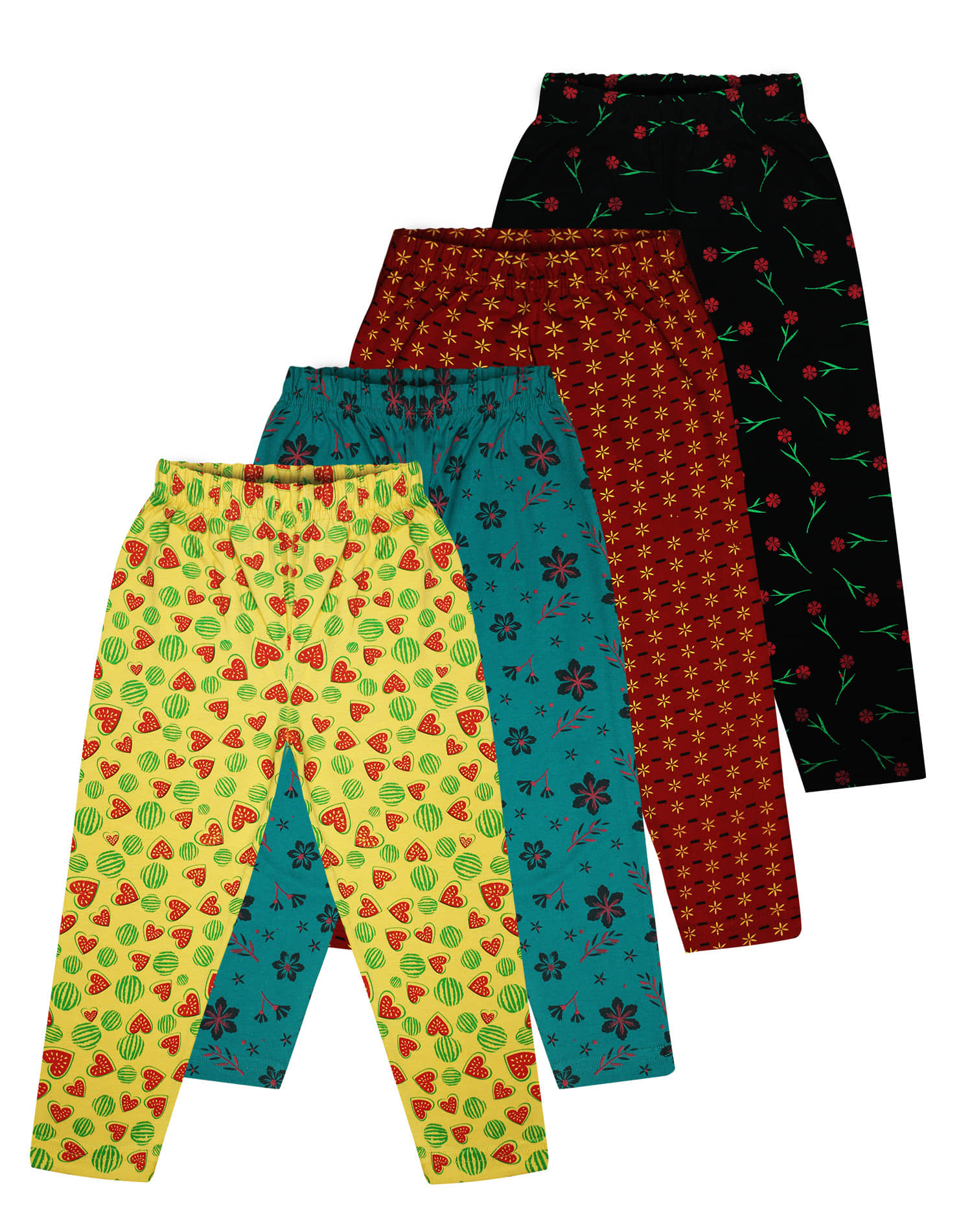 MIST N FOGG Girls Printed Multicolor Pant - Trousers | Buy online on ZillyBuy