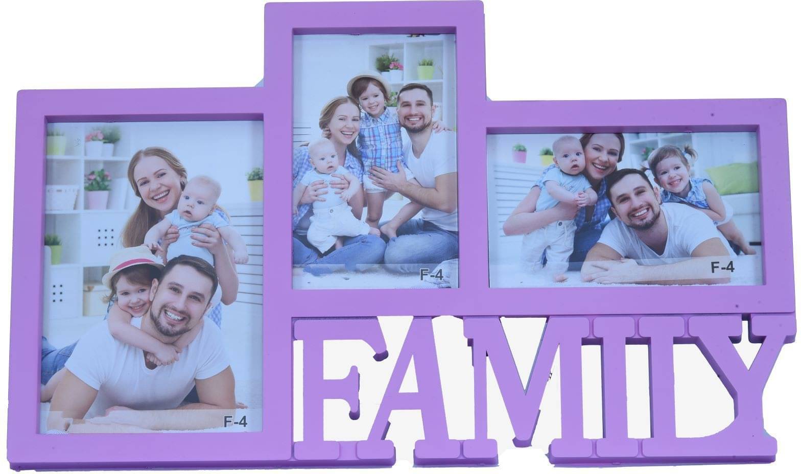 Sigaram Plastic Table Top & Wall hanging Pink Collage Photo Frame - Pack of 1 Sigaram Plastic Table Top & Wall hanging Pink Collage Photo Frame - Pack of 1