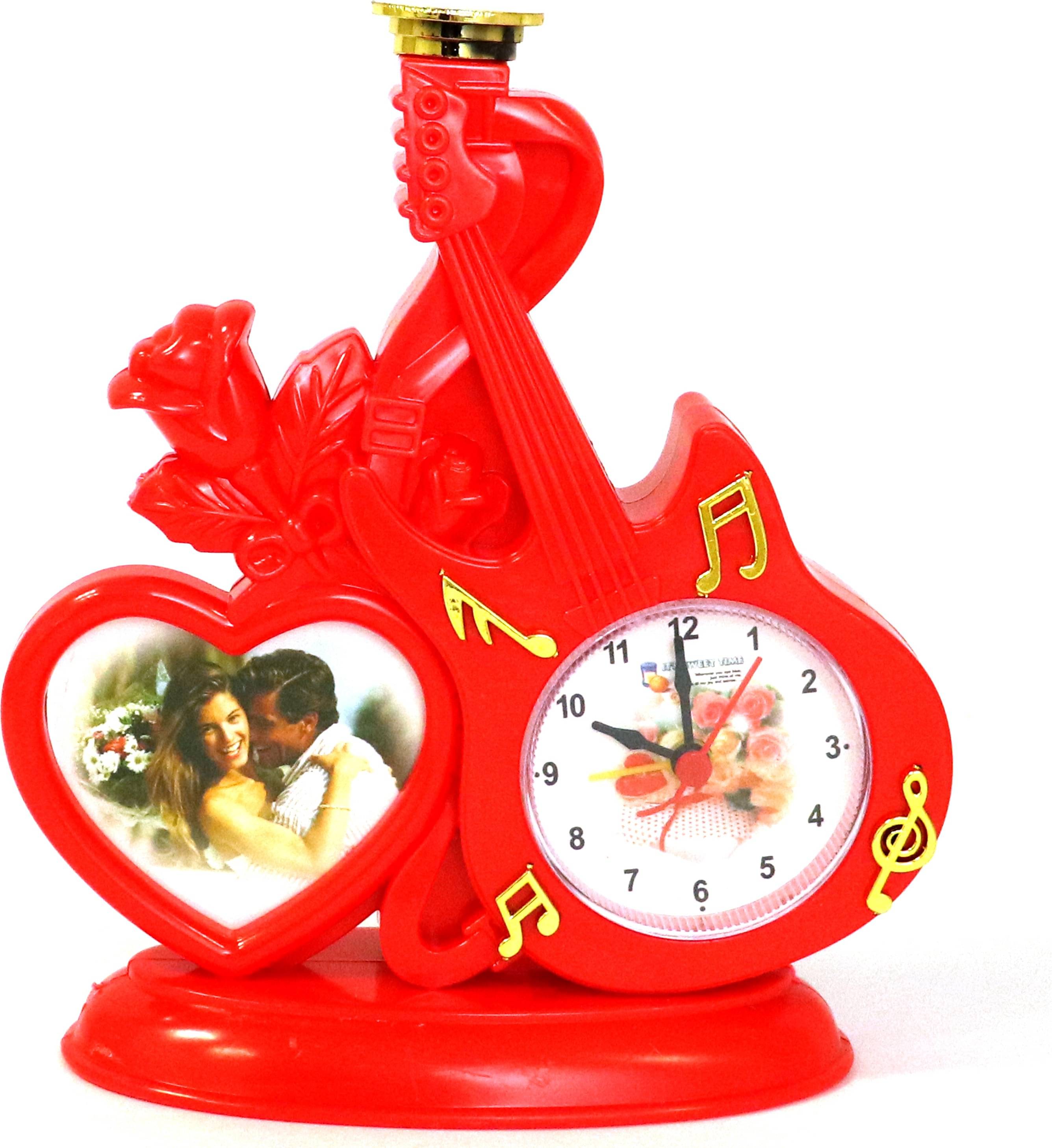     			Sigaram Plastic TableTop Red Single Photo Frame - Pack of 1