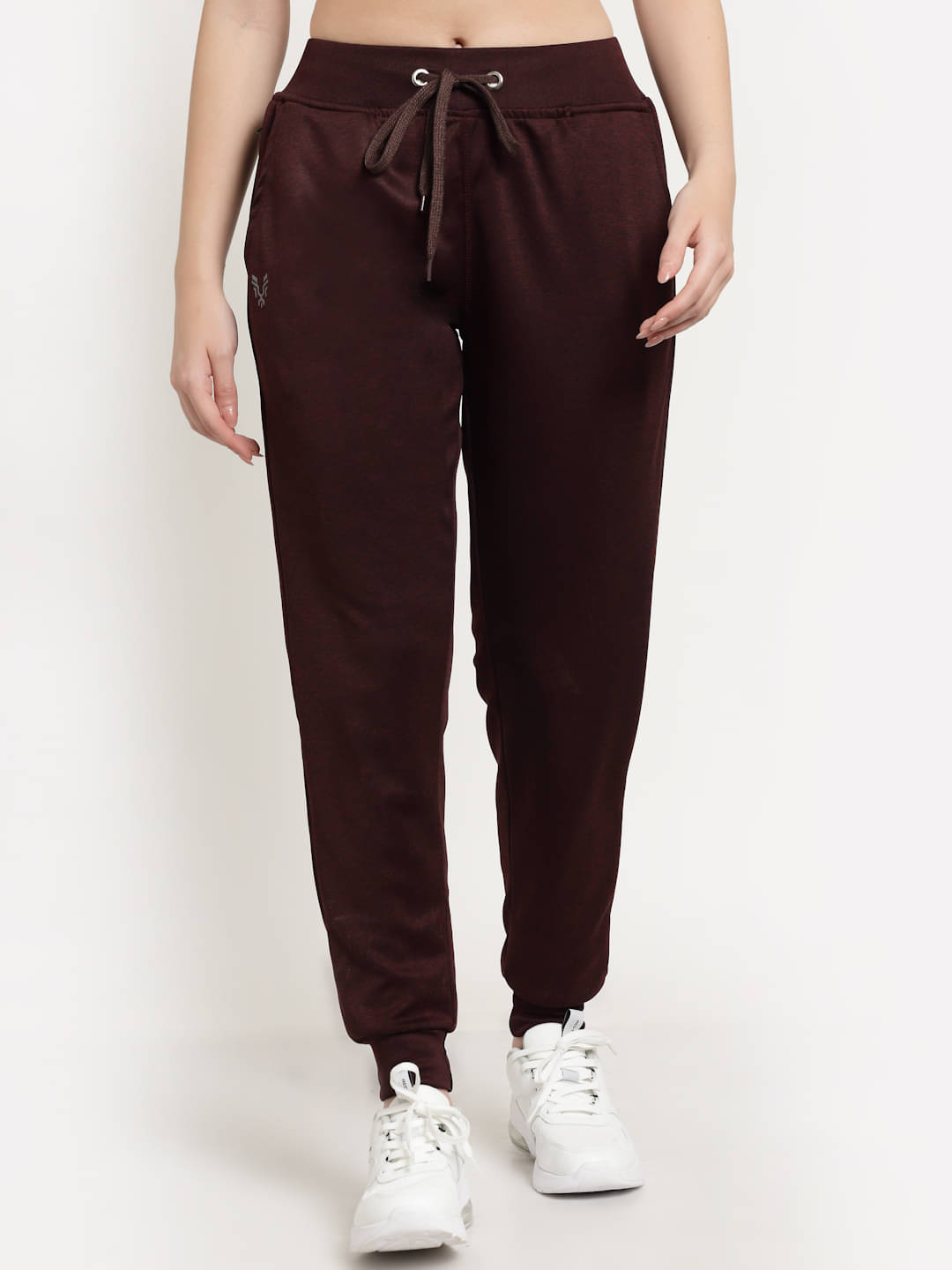     			Uzarus - Maroon Polyester Women's Running,Dance Joggers ( Pack of 1 )