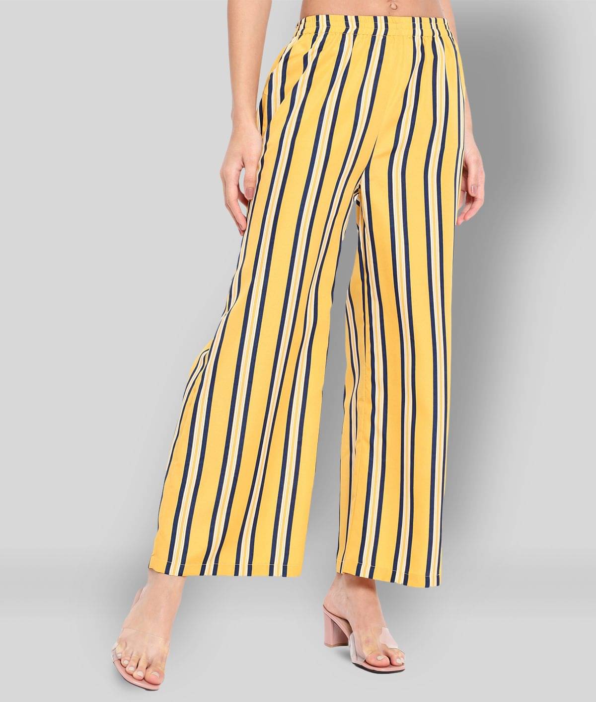     			ALL WAYS YOU - Multicolor Polyester Straight Women's Palazzos ( Pack of 1 )