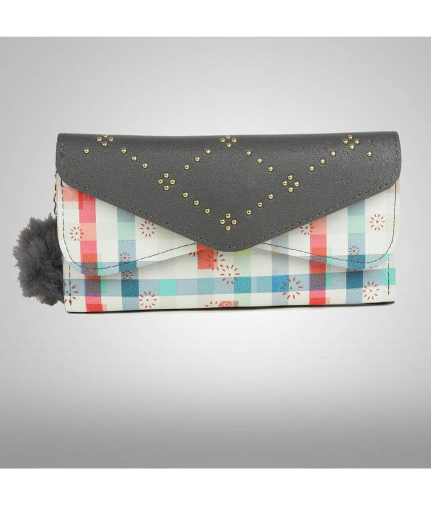     			Arshia Fashions - Multicolor Faux Leather Purse