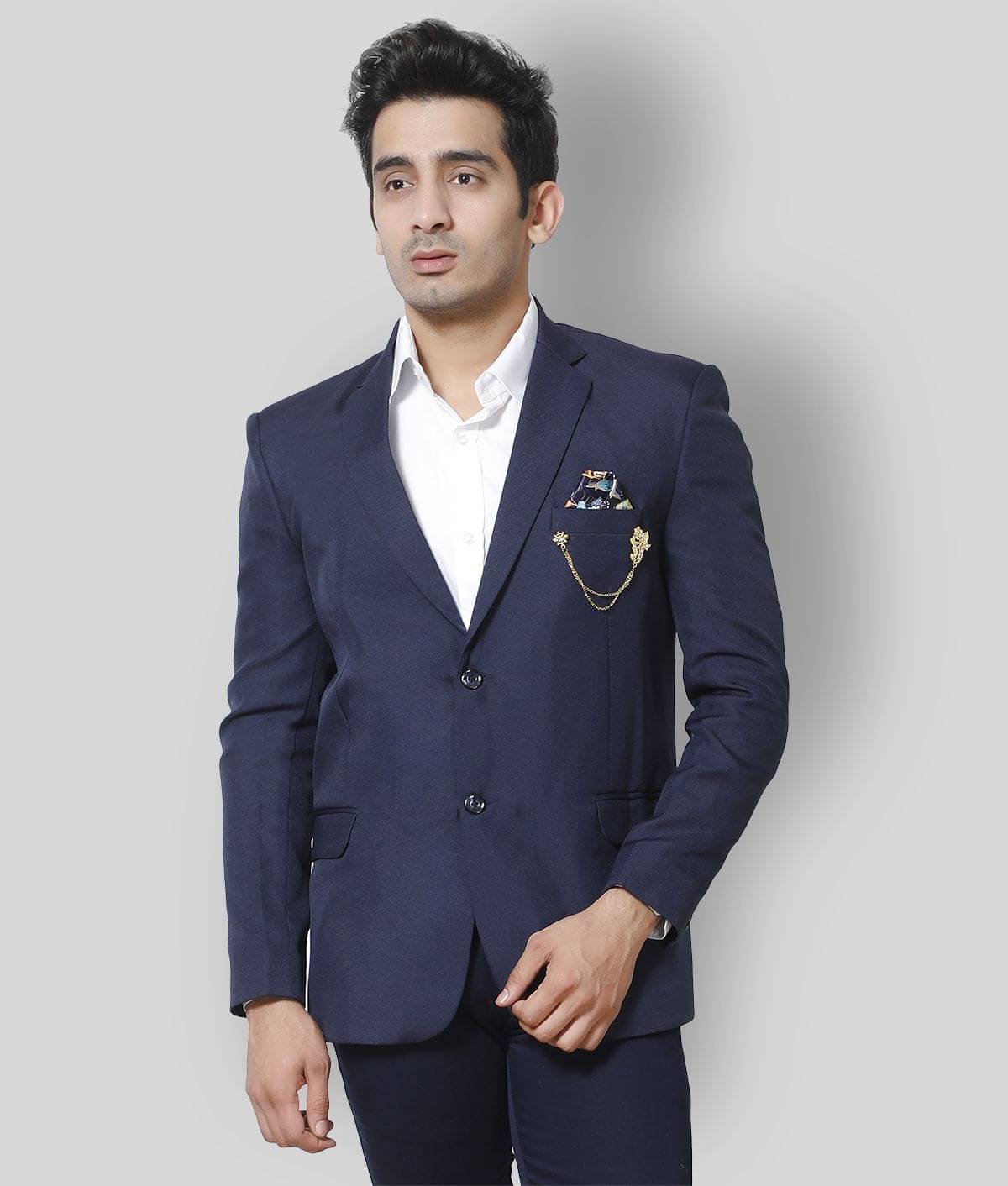 Fourfolds Navy Blazer Fourfolds Navy Blazer