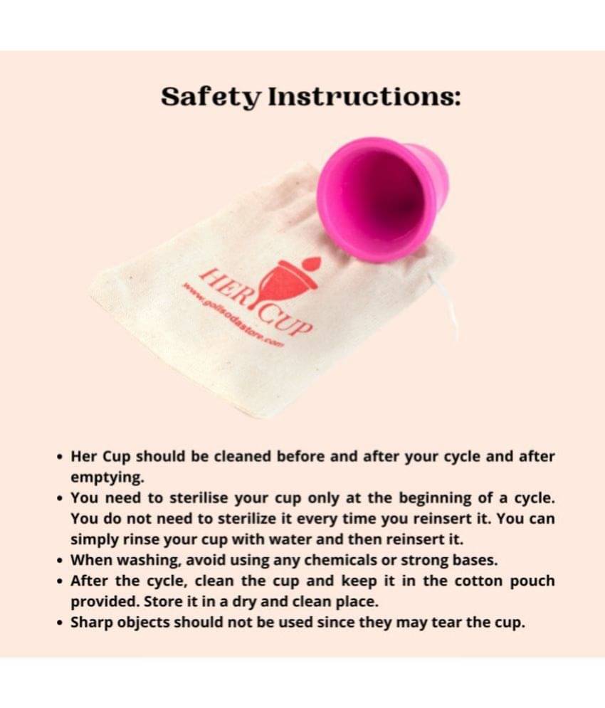 GOLI SODA - Silicone Reusable Menstrual Cup Large ( Pack of 1 ) GOLI SODA - Silicone Reusable Menstrual Cup Large ( Pack of 1 )