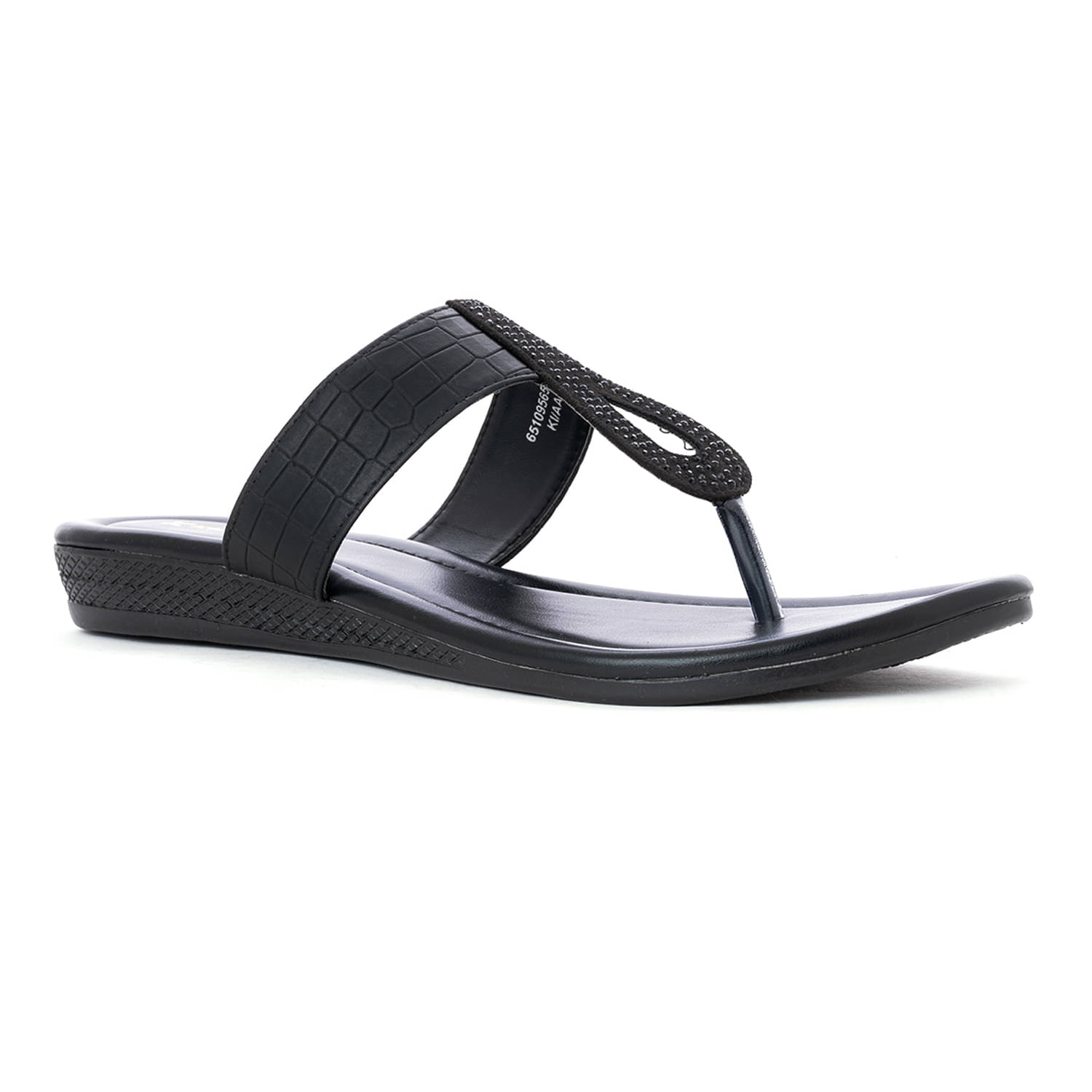     			KHADIM - Black Women's Flats