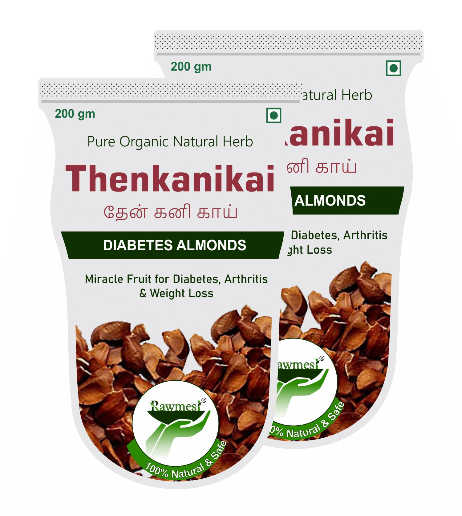 Rawmest Thenkanikkai | Sugar Badam Kadwa | Diabetes Almonds | KADUA BADAM | SKY FRUIT | MAHOGANY SEEDS | 200 GM     			Rawmest Thenkanikkai | Sugar Badam Kadwa | Diabetes Almonds | KADUA BADAM | SKY FRUIT | MAHOGANY SEEDS | 200 GM