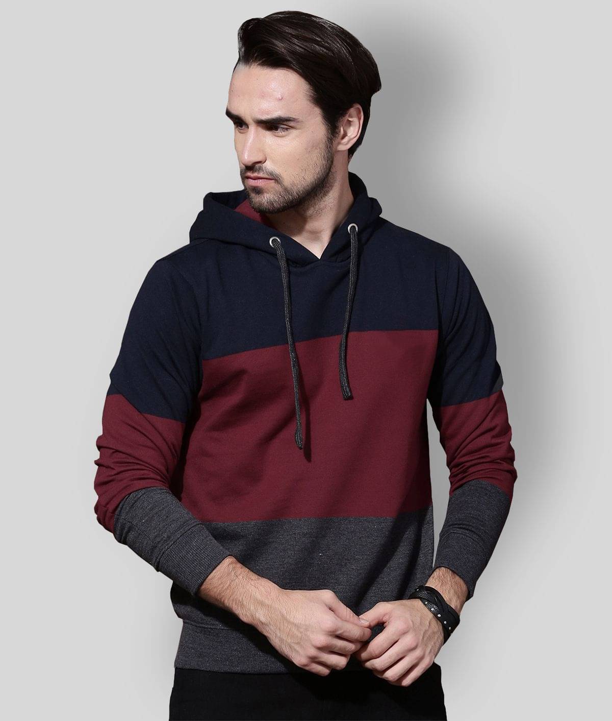 Veirdo - Navy Cotton Blend Regular Fit Men's Casual Jacket ( Pack of 1 ) Veirdo - Navy Cotton Blend Regular Fit Men's Casual Jacket ( Pack of 1 )