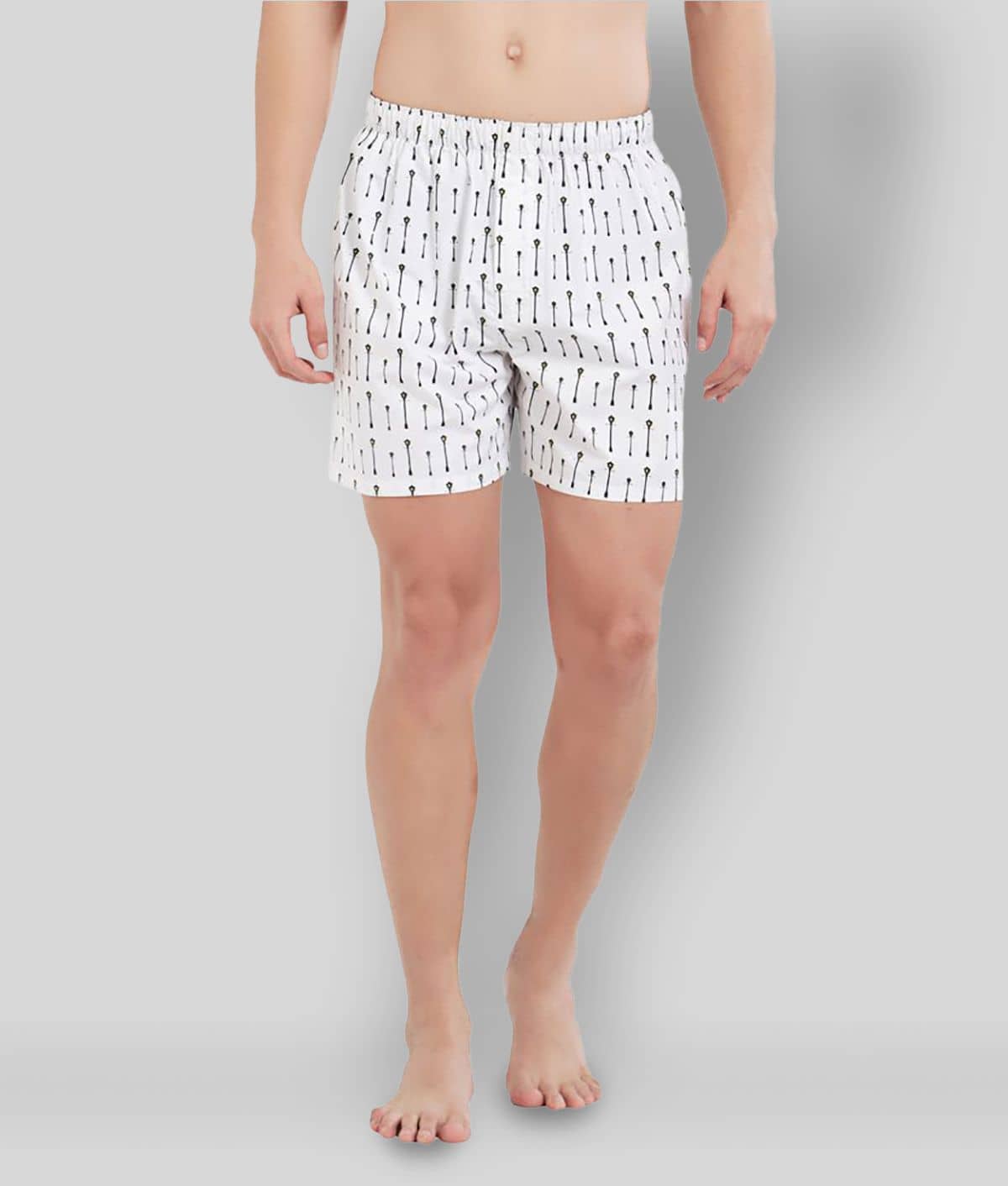 XYXX Pack of 2 Cotton Boxers For Men's ( Multicolor )